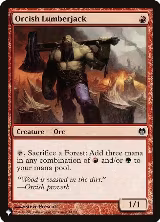 Orcish Lumberjack (44/81), The List Reprints — Magic card price