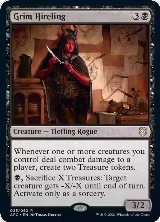 Grim Hireling (25), Commander: Adventures in the Forgotten Realms — Magic card price