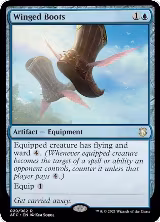 Winged Boots (20) — card price