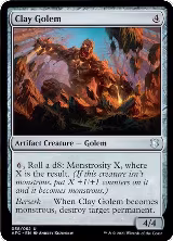 Clay Golem (58) — card price