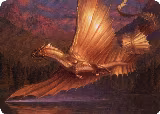 Adult Gold Dragon Art Card (58), Art Series: Adventures in the Forgotten Realms — Magic card price