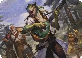 Wandering Troubadour Art Card (64), Art Series: Adventures in the Forgotten Realms — Magic card price