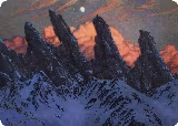 Mountain (59/81) Art Card (59), Art Series: Adventures in the Forgotten Realms — Magic card price