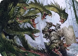 Lair of the Hydra Art Card (67), Art Series: Adventures in the Forgotten Realms — Magic card price
