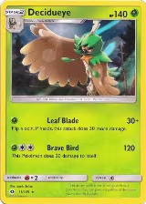 Decidueye - 11/149 (Water Web Holo) (011/149) — card price