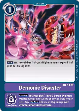 Demonic Disaster (BT5-106 C), Battle of Omni — Digimon card price