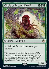 Circle of Dreams Druid (176), Prerelease Cards — Magic card price