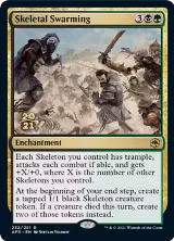 Skeletal Swarming (232), Prerelease Cards — Magic card price