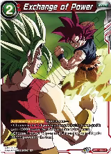 Exchange of Power (BT14-028) — card price