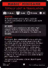 Magic Minigame: Totally Lost in Translation (2) — card price