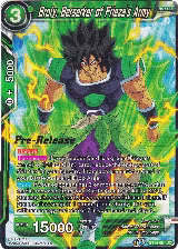 Broly, Berserker of Frieza's Army (BT14-084), Cross Spirits Pre-Release Cards — DB Super card price