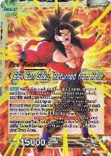 Son Goku // SS4 Son Goku, Returned from Hell (BT14-091) — card price