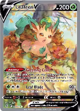 Leafeon V (Alternate Full Art) (167/203) — card price