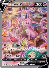 Espeon V (Alternate Full Art) (180/203) — card price