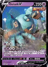 Golurk V (070/203), Evolving Skies — Pokémon card price