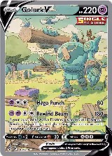 Golurk V (Alternate Full Art) (182/203) — card price
