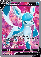 Glaceon V (Full Art) (174/203) — card price
