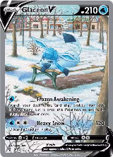 Glaceon V (Alternate Full Art) (175/203) — card price