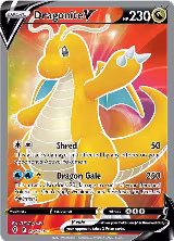 Dragonite V (Full Art) (191/203) — card price