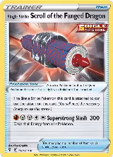 Single Strike Scroll of the Fanged Dragon (158/203) — card price
