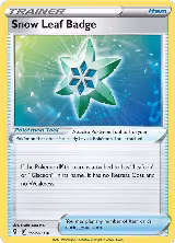 Snow Leaf Badge (159/203) — card price