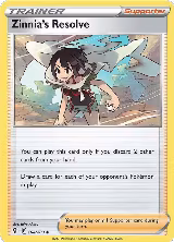 Zinnia's Resolve (164/203) — card price
