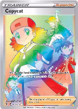 Copycat (Secret) (222/203), Evolving Skies — Pokémon card price