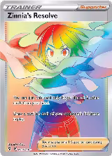 Zinnia's Resolve (Secret) (225/203) — card price