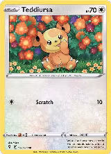 Teddiursa (126/203) — card price