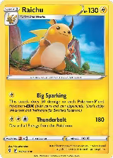 Raichu (050/203) — card price