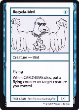 Recycla-bird (No PW Symbol), Mystery Booster: Convention Edition Exclusives — Magic card price