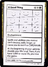 A Good Thing (No PW Symbol) — card price