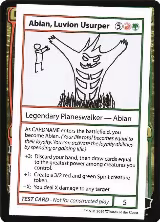 Abian, Luvion Usurper (No PW Symbol) — card price