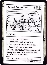 Scaled Destruction (No PW Symbol), Mystery Booster: Convention Edition Exclusives — Magic card price
