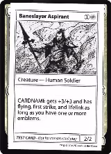 Baneslayer Aspirant (No PW Symbol) — card price
