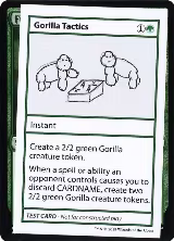 Gorilla Tactics (No PW Symbol) — card price