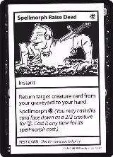 Spellmorph Raise Dead (No PW Symbol), Mystery Booster: Convention Edition Exclusives — Magic card price