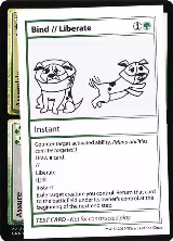 Bind // Liberate (No PW Symbol) — card price
