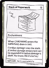 Stack of Paperwork (No PW Symbol), Mystery Booster: Convention Edition Exclusives — Magic card price