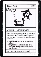 Blood Poet (No PW Symbol) — card price