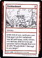 Bombardment (No PW Symbol) — card price