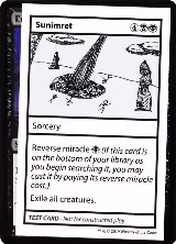 Sunimret (No PW Symbol), Mystery Booster: Convention Edition Exclusives — Magic card price