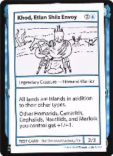 Khod, Etlan Shiis Envoy (No PW Symbol), Mystery Booster: Convention Edition Exclusives — Magic card price