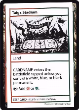 Taiga Stadium (No PW Symbol), Mystery Booster: Convention Edition Exclusives — Magic card price