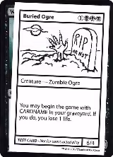 Buried Ogre (No PW Symbol) — card price
