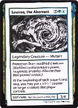 Louvaq, the Aberrant (No PW Symbol), Mystery Booster: Convention Edition Exclusives — Magic card price