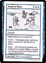 Truth or Dare (No PW Symbol), Mystery Booster: Convention Edition Exclusives — Magic card price