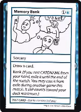 Memory Bank (No PW Symbol), Mystery Booster: Convention Edition Exclusives — Magic card price