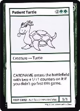 Patient Turtle (No PW Symbol), Mystery Booster: Convention Edition Exclusives — Magic card price