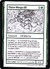 Plane-Merge Elf (No PW Symbol), Mystery Booster: Convention Edition Exclusives — Magic card price